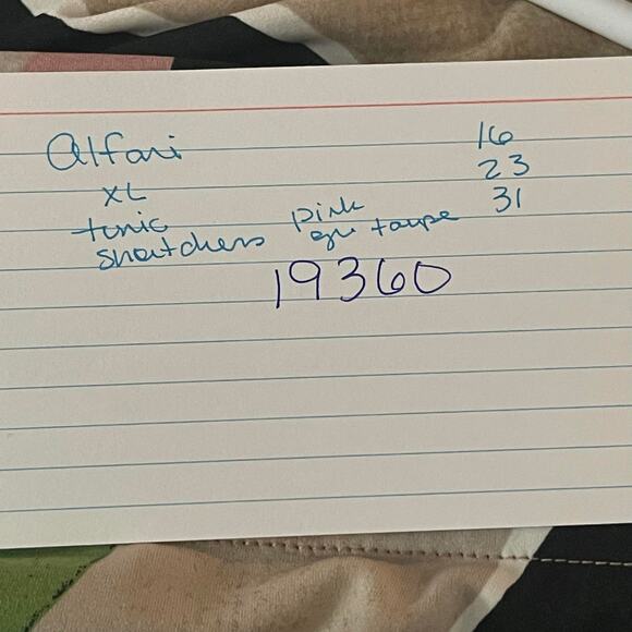 Alfani tunic top blouse shirt women's extra large XL green black throwback - Picture 14 of 15